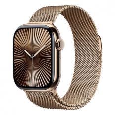 Apple Watch Series 10 42 мм, S/M 130-200 мм, Titanium Case GPS+Cellular, Gold (золото)
